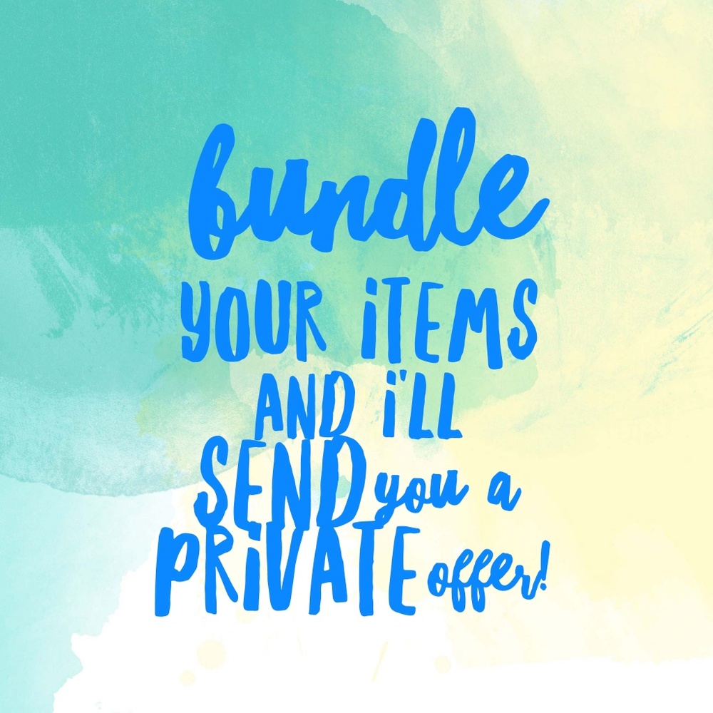 Bundle all the items you love!